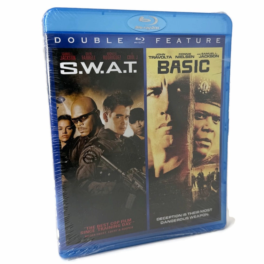 S.W.A.T. Basic Blu-ray Double Feature NEW SEALED